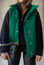Load image into Gallery viewer, Collared Neck Vest with Pockets