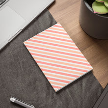 Load image into Gallery viewer, Coral Stripped Post-it® Note Pads