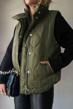 Load image into Gallery viewer, Collared Neck Vest with Pockets