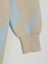 Load image into Gallery viewer, Contrast Mock Neck Sweater Dress