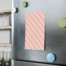 Load image into Gallery viewer, Coral Stripped Post-it® Note Pads