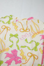 Load image into Gallery viewer, Printed Round Neck Long Sleeve Top and Shorts Set