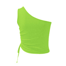 Load image into Gallery viewer, One Shoulder Tie Detail Cami