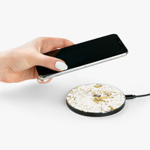 Load image into Gallery viewer, &quot;Gold &amp; White Marble&quot; Wireless Charger