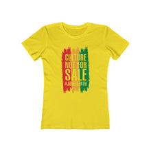 Load image into Gallery viewer, Culture Not for Sale Women&#39;s Boyfriend Tee