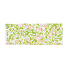 Load image into Gallery viewer, Pink and Green Sheer Floral Scarf