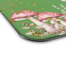 Load image into Gallery viewer, &quot;Green Fairyland&quot; LED Phone Charging  Mouse Pad (White Fairy)