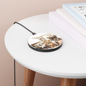 "Beary Cool Mornings" Wireless Charger