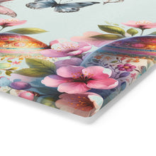Load image into Gallery viewer, Glass Cutting &amp; Cheese Board (Easter Blessings)