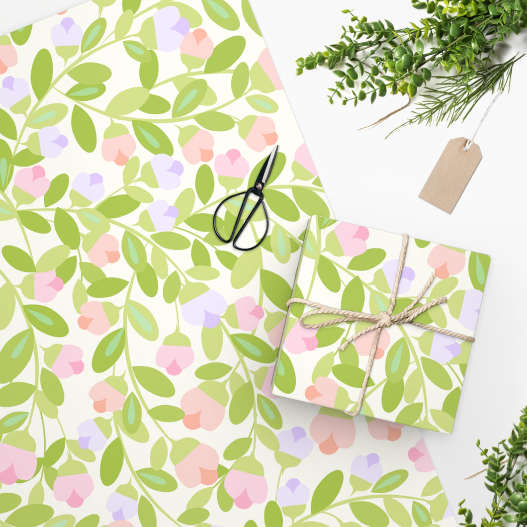 Floral Gift Wrap