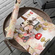 Load image into Gallery viewer, Birthday Girl Wrapping Paper (Black Girl Design) 30 x 144