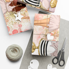 Load image into Gallery viewer, Birthday Girl  Wrapping Paper (White Girl Design) 30 x 144