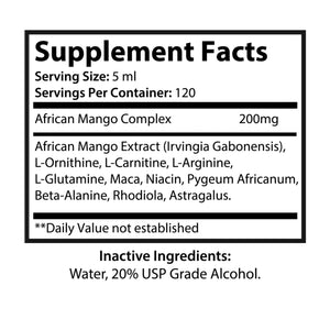 African Mango Drops  (60ml, 2fl.oz)