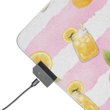 Load image into Gallery viewer, Pink Lemonade LED Gaming Mouse Pad