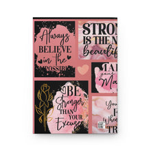 Load image into Gallery viewer, &quot;She Designed the Life She Loved&quot;  Hardcover Journal Matte