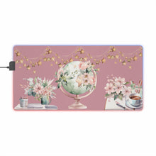 Load image into Gallery viewer, &quot;Blush Pink&quot; Serene LED Desk Mouse Pad