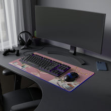 Load image into Gallery viewer, &quot;Blush Pink&quot; Serene LED Desk Mouse Pad