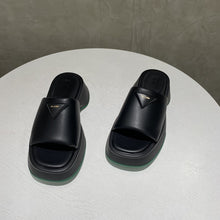 Load image into Gallery viewer, PU Leather Platform Sandals