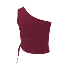 Load image into Gallery viewer, One Shoulder Tie Detail Cami