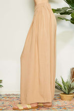Load image into Gallery viewer, Mittoshop Wrap Pleating Detail Wide Leg Pants