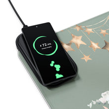 Load image into Gallery viewer, Serene Phone Charging LED Mouse Pad