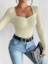 Load image into Gallery viewer, Honey Ribbed Long Sleeve T-Shirt