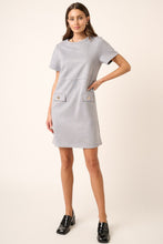 Load image into Gallery viewer, Mittoshop Suede Short Sleeve Mini Dress