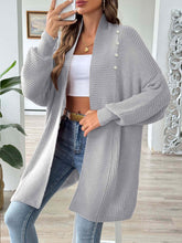 Load image into Gallery viewer, Open Front Long Sleeve Cardigan