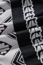 Load image into Gallery viewer, Tiered Printed Notched Half Sleeve Dress