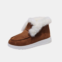 Load image into Gallery viewer, Furry Suede Snow Boots