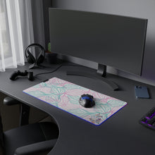 Load image into Gallery viewer, Butterflies and Leaves Wireless Charging LED Gaming Mouse Pad