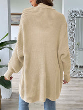 Load image into Gallery viewer, Open Front Long Sleeve Cardigan