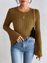 Load image into Gallery viewer, Honey Round Neck Flare Sleeve T-Shirt