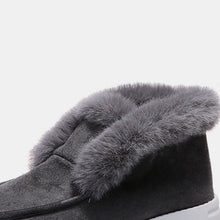 Load image into Gallery viewer, Furry Suede Snow Boots