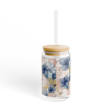 Load image into Gallery viewer, &quot;Be The Kind of Woman...&quot; 16 oz Glass w / Bamboo lid and Straw