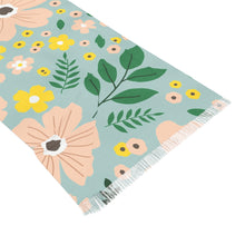 Load image into Gallery viewer, Sky Blue Floral Scarf