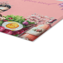 Load image into Gallery viewer, Glass Cutting &amp; Cheese Board (Relax &amp; Unwind)