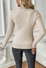 Load image into Gallery viewer, Mock Neck Long Sleeve Sweater
