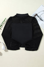 Load image into Gallery viewer, Mock Neck Long Sleeve Blouse