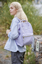 Load image into Gallery viewer, Himawari Waterproof Canvas Backpack Bag with Side Pockets