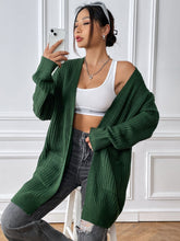 Load image into Gallery viewer, Open Front Long Sleeve Cardigan