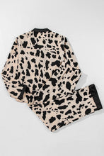 Load image into Gallery viewer, Button Up Long Sleeve Top and Pants Lounge Set