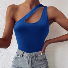 Load image into Gallery viewer, One Shoulder Cutout Cami