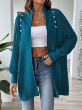Load image into Gallery viewer, Open Front Long Sleeve Cardigan