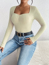 Load image into Gallery viewer, Honey Ribbed Long Sleeve T-Shirt