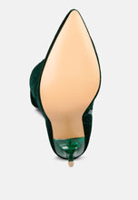 Load image into Gallery viewer, madman stretch velvet high heel boots-30