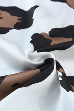 Load image into Gallery viewer, Leopard V-Neck Puff Sleeve Top