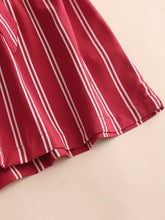 Load image into Gallery viewer, Striped Tie Belt Shorts