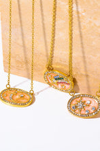 Load image into Gallery viewer, Stars in the Plate Pendant Copper Necklace