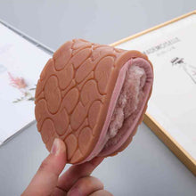 Load image into Gallery viewer, Faux Fur Open Toe Slippers